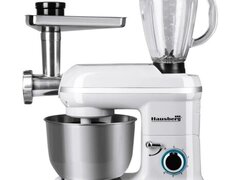 Robot de bucatarie multifunctional All-in-one Hausberg HB-7605AB, 1000 W, mixer/blender/tocat carne