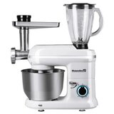 Robot de bucatarie multifunctional All-in-one Hausberg HB-7605AB, 1000 W, mixer/blender/tocat carne